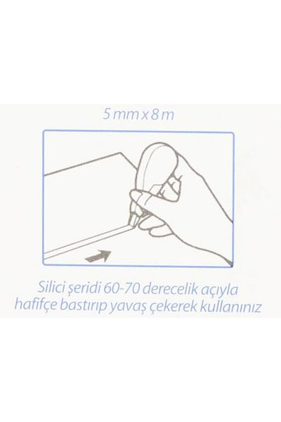 STOREMAX Jvnnshop 453 Strip Eraser, 5 mm X 8 M, Midi 646268