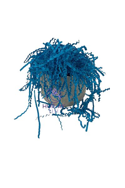 HUR-AY PACK Beginner Blue Zigzag Wrinkled - 100 g Ornamental Filling Paper