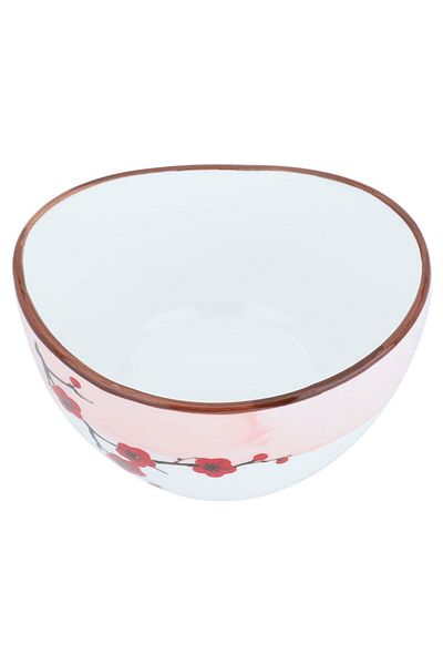Alsaif Gallery Al Saif Gallery Porcelain Bowl, 4.15 inches, round - white