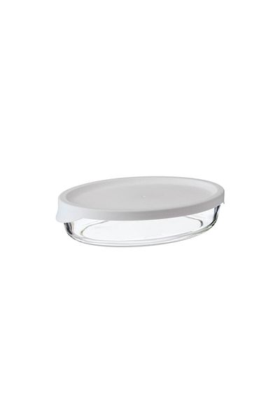 Dania 0.7L Oval Glass Baking Tray with Lid