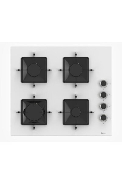 Ferre Fryart Steam Beyaz Set ( D101 T Tipi Beyaz Davlumbaz -SS206 Beyaz Ocak- XE63CB Fryart Beyaz Fı