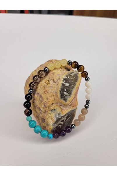 Zodyak Doğal Taş LOVE AND TRUST SEALED NATURAL STONE BRACELET 8 MM