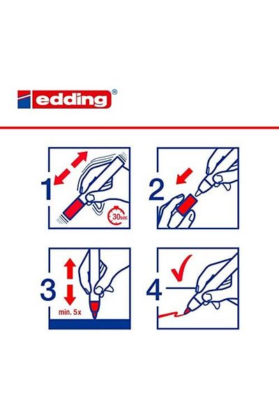 STOREMAX Lvnshop 4095 Red Topping Pen 2-3 mm Semi-Diameter