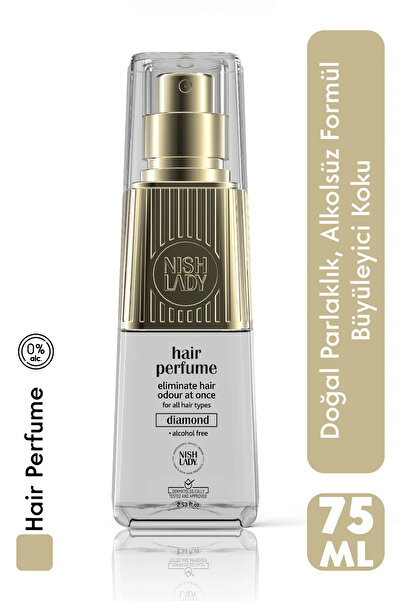 NISHLADY Dıamond Vegan Saç Parfümü Alcohol Free 100 ML