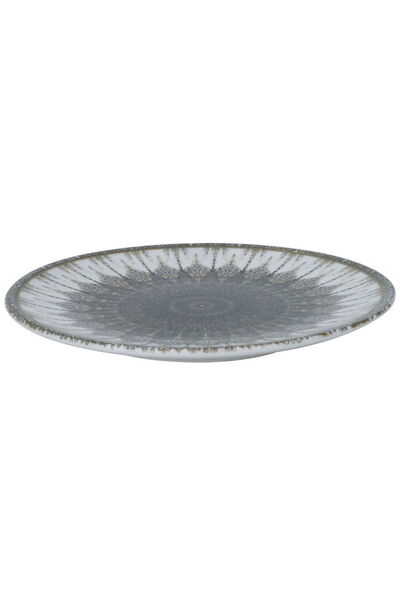Alsaif Gallery Saif Gallery Porcelain Serving Platter, 16 cm, Flat Round - White