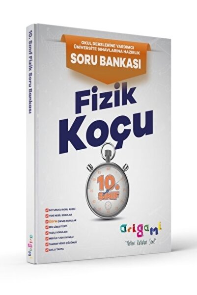 Tammat Yayınları 10.Sınıf Origami Fizik Koçu Soru Bankası Tammat Yayıncılık