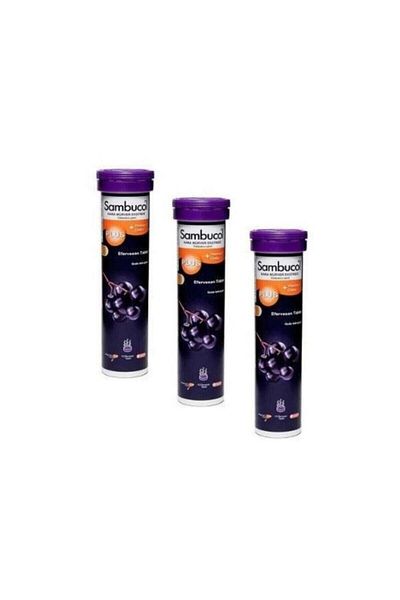 Sambucol Plus 15 Effervescent Tablets (3 Pieces)
