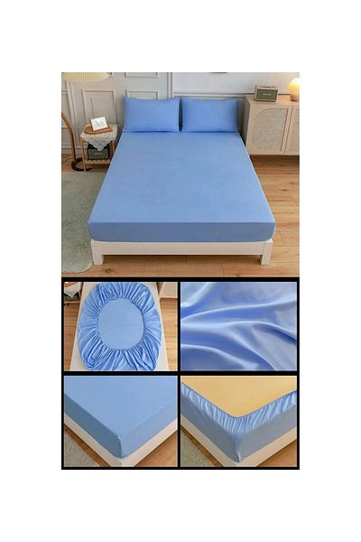Home Fitted Sheet Set (with Pillow Case)