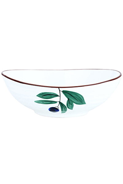Alsaif Gallery Al Saif Gallery porcelain bowl, 8 inches, round, fruit pattern...