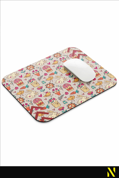 nilizma Desenli Ergonomik Mouse Pad – Kaymaz Tabanlı, Renkli Ve Konforlu Tasarım