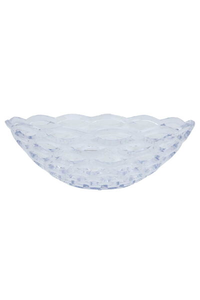 Alsaif Gallery Al Saif Gallery Acrylic Plate, 33X33X11 Cm - Clear