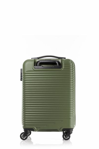 American Tourister حقيبة سفر SKYPARK HARD Spinner Trolley باللون الأخضر مع شهادة TSA