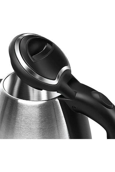 İMPEX Impex 1500W 1.8 L Stainless Steel Electric Kettle with Triple Thermostat & Heat Resistant Handle