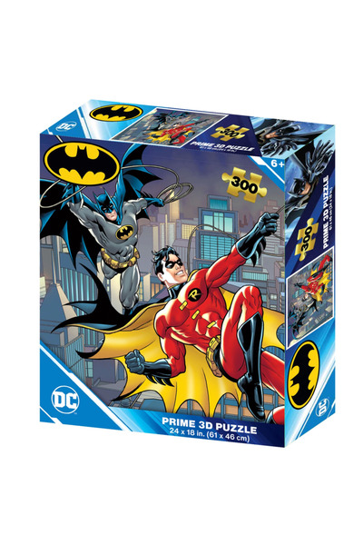 NW NessiWorld Prime 3D - لغز باتمان وروبن 300 قطعة للبالغين 32710