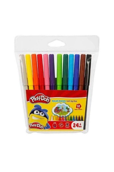 Play Doh Felt Tip Pen 12 Colors