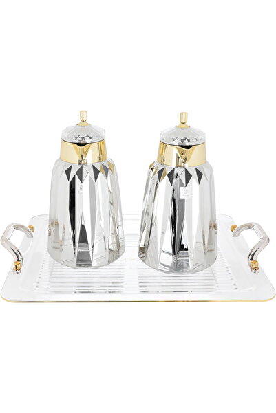 Alsaif Gallery Al Saif Gallery Lamia thermos set, 1 liter, 3 pieces, tofariya...