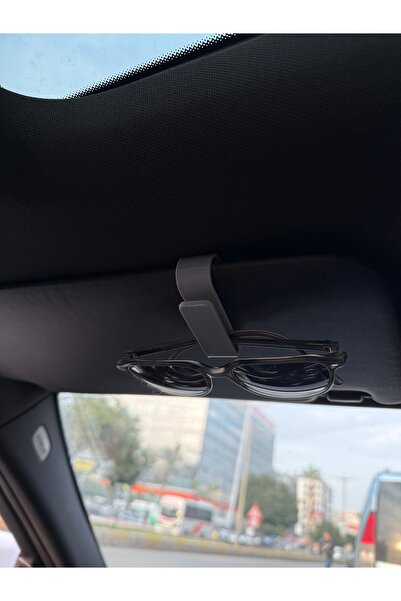by EKTIREN Suport pentru ochelari în interiorul mașinii - Plastic ABS cu impr...