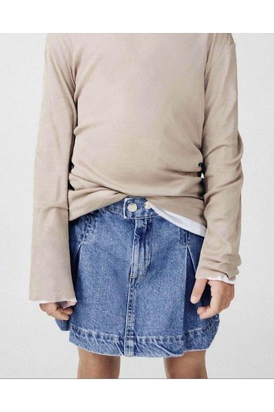 childbaby BLUE Girl's Denim Skirt