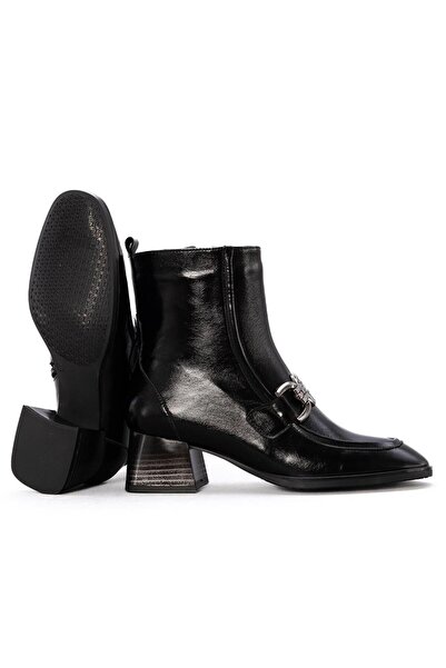 Gusse Darlene Women's Genuine Patent Leather Boots K741-3