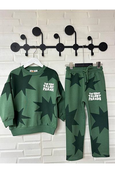 minibambi Green Boy's Talent Parade 3 Thread Rasterless Suit