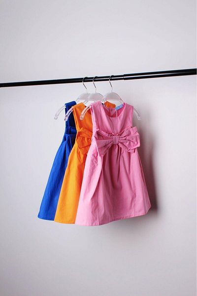 Çipil Blue Bow Dress