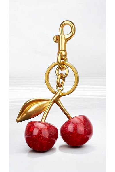 jewine studio Charm pentru geantă Cherry (Breloc)
