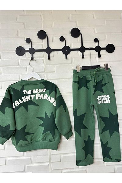 minibambi Green Boy's Talent Parade 3 Thread Rasterless Suit