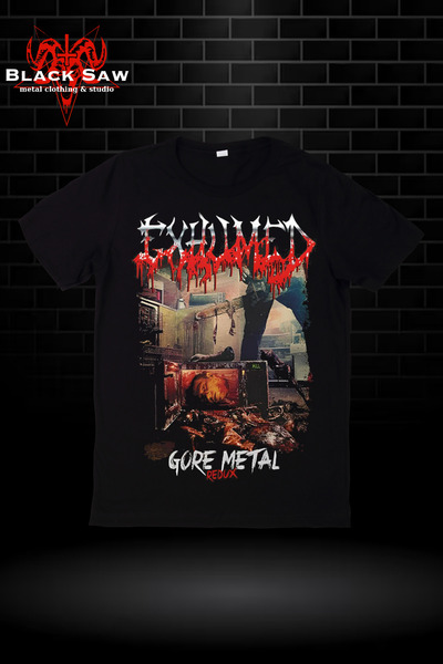 Valens Exhumed Brutal Death Metal Slam Gore Tshirt