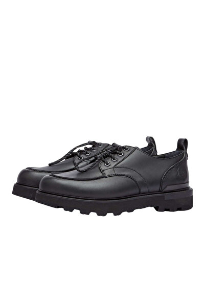Moncler Erkek Peka Derby Ayakkabı Siyah 36320929028
