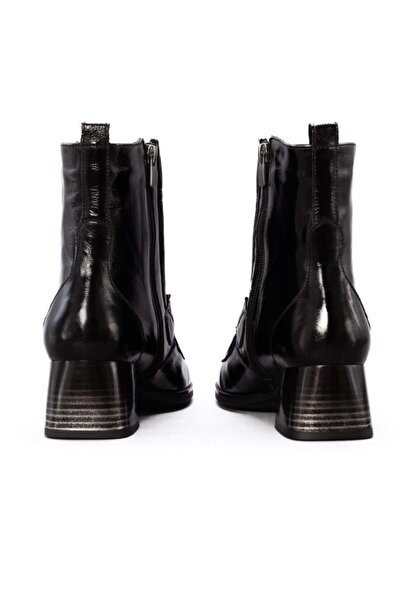 Gusse Darlene Women's Genuine Patent Leather Boots K741-3