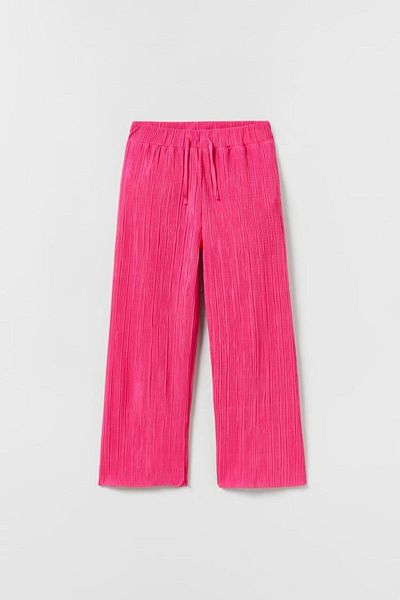 minibambi Pink Girl's Wide Leg Pants