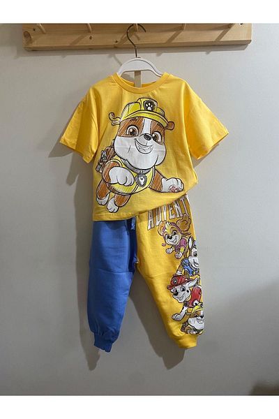 minibambi Paw-Petrol Bottom-Top Set Yellow
