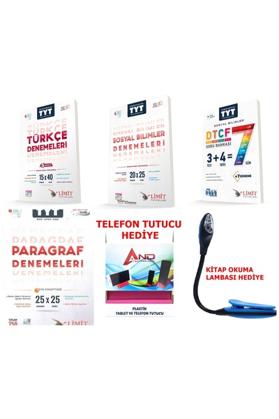 Limit Yayınları 2024-2025 Müfredat TYT Sözel Denemeler Yeni Nesil Tamamı Vide...