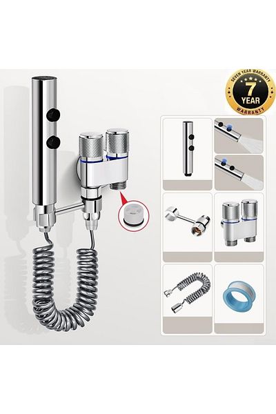 OEM Chrome Bathroom Bidet Pressure Sprayer Bidet Tap - Dual Functions Imported