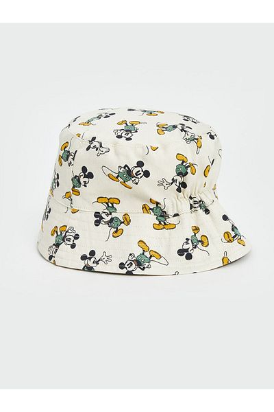 LC Waikiki Pălărie cu găleată pentru bebeluși cu imprimeu Mickey Mouse LCW