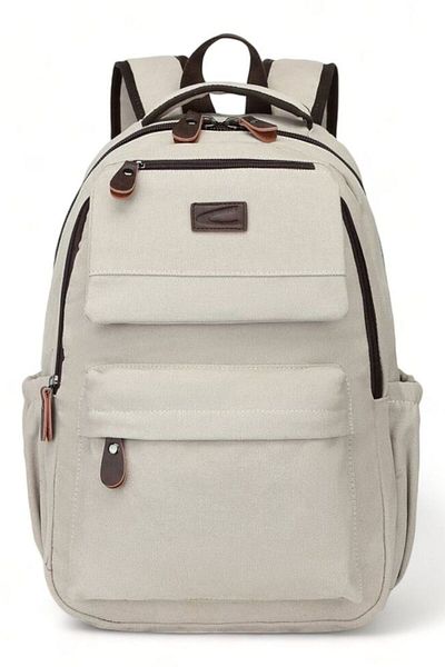 CACTİVE Σακίδιο πλάτης Cactive Canvas Beige Unisex Ctv1315
