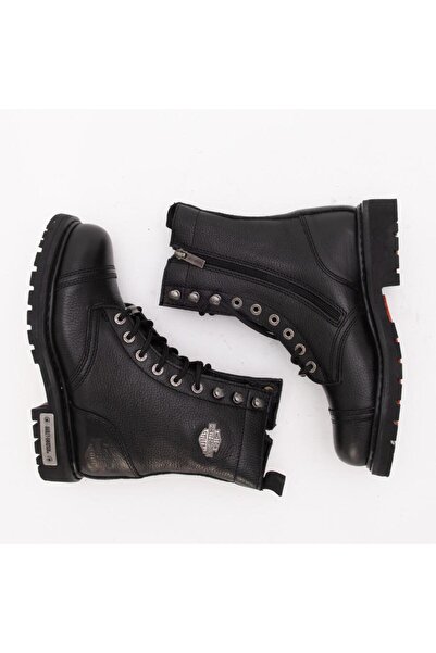 Harley Davidson Colmar Baskılı Deri Bot 025100553-3