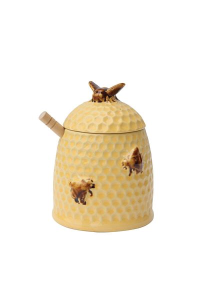 Warm Design Porcelain Honey Jar
