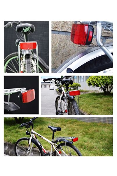Bike And Art Ledli Arka Bagaj Bağlantılı Arka Far Stop