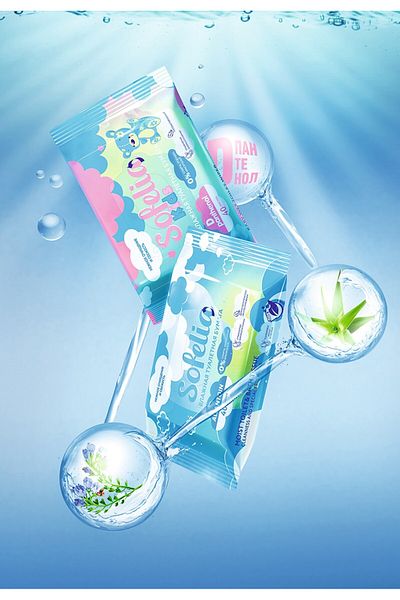 Faberlic HOME Series Allantoin Containing Wet Toilet Paper*30400