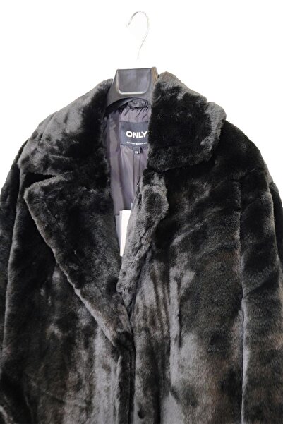 ONLY 15294033 Onlrıkke - Palton Otwa din piele de căprioară pentru femei, din blană artificială