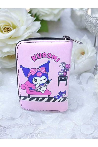 pediashoes Girl's Pink Kuromi Wallet