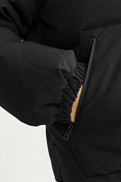 Jack & Jones Jjeotto Puffer Black Men's Coat 12258416