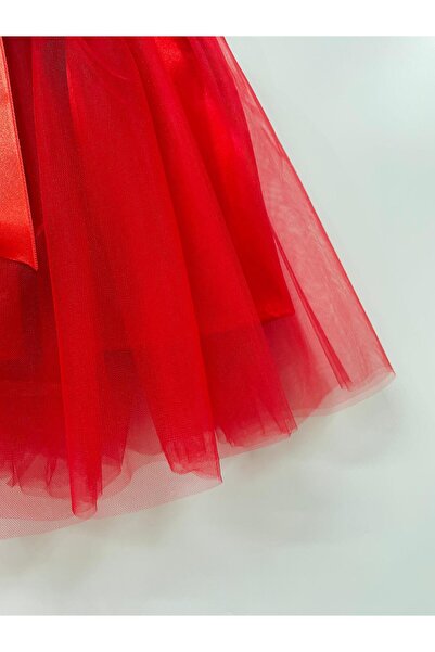 lillia kids Tutu Skirt for Special Shows 23 April 29 October - Red Tutu Skirt