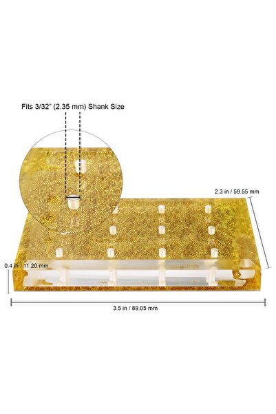Dr.Nail Center Freze uç standı altın rengi