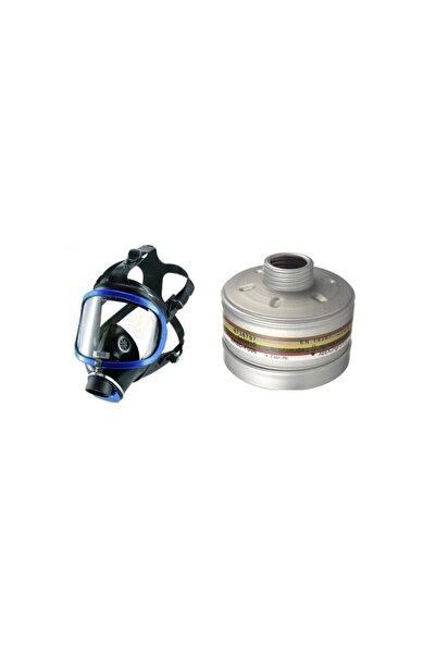 Dräger Drager X-Plore® 6300 Tam Yüz Gaz Maskesi + A2b2e2k2 Hg P3 Filtre 6738797 Set