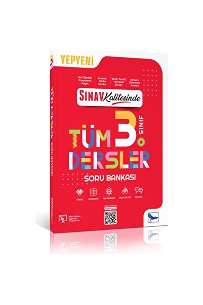 Sınav Yayınları 3. Sınıf Tüm Dersler Soru Bankası + Yaprak Test