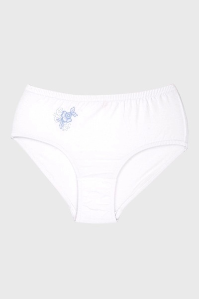 Ceylanoğlu Embroidered Women's Panties 12pcs