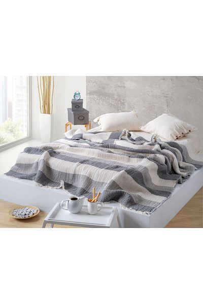 Denia Home Textile Muslin 5 Layer Quilt/Double 240X220 cm Bold