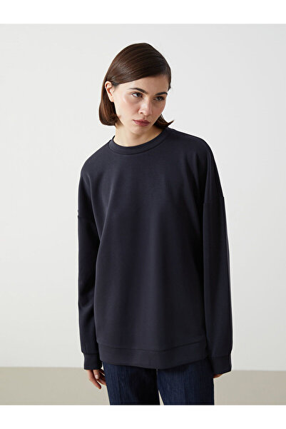 LC Waikiki Hanorac oversize pentru femei Crew Neck - W4M377Z8